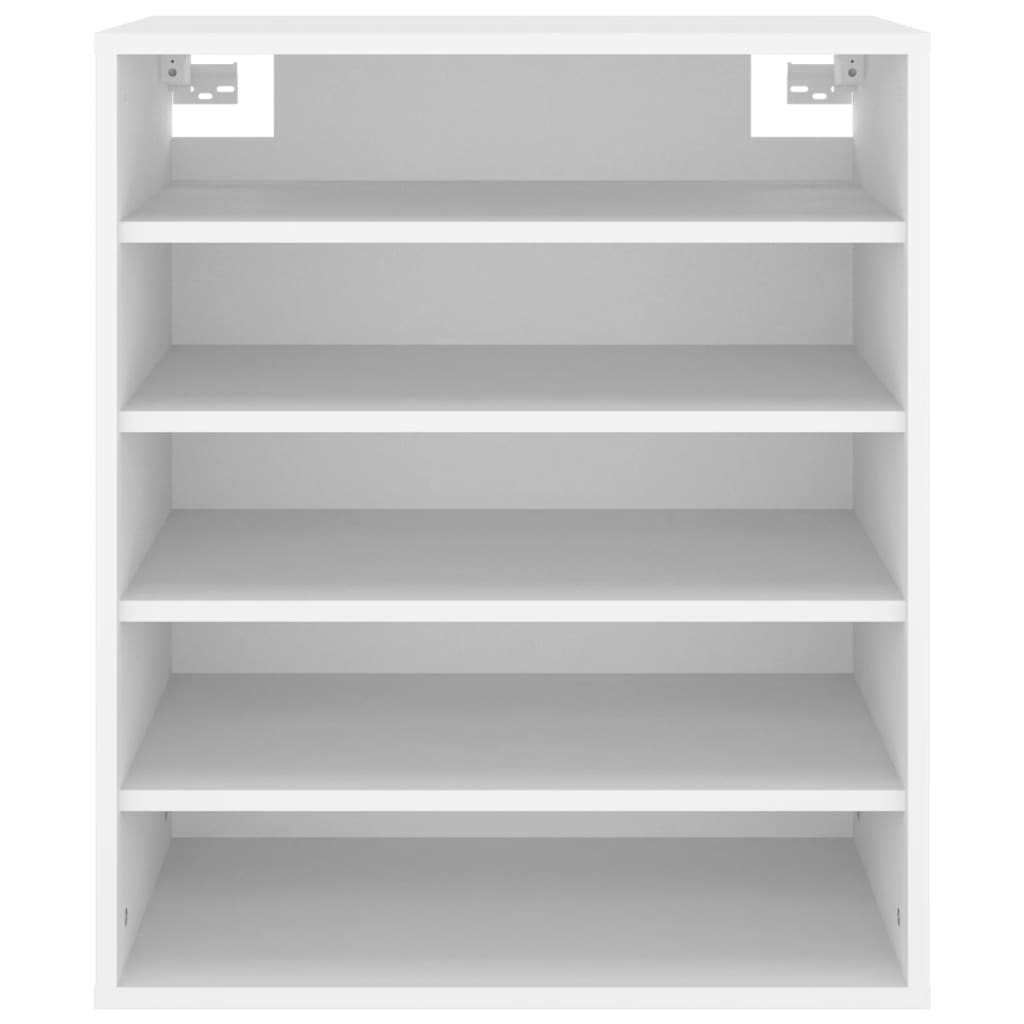 Skoställ Vit Skoskåp 60x35x70 cm