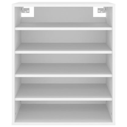 Skoställ Vit Skoskåp 60x35x70 cm