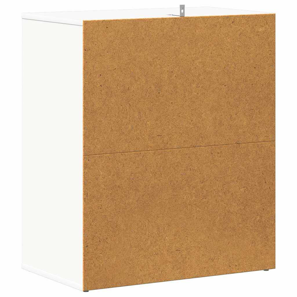 Skoställ Vit Skoskåp 60x35x70 cm