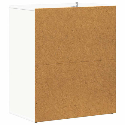 Skoställ Vit Skoskåp 60x35x70 cm