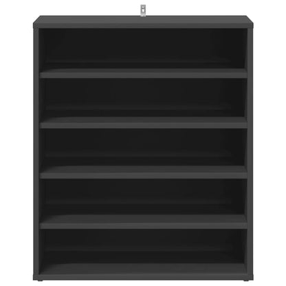 Skoställ Grå 60x35x70 cm