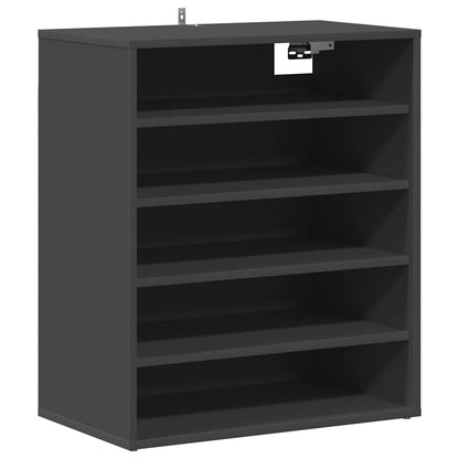 Skoställ Grå 60x35x70 cm