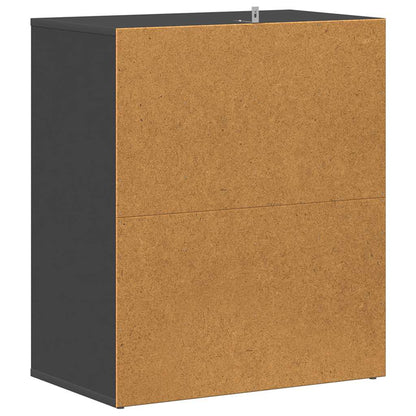 Skoställ Grå 60x35x70 cm