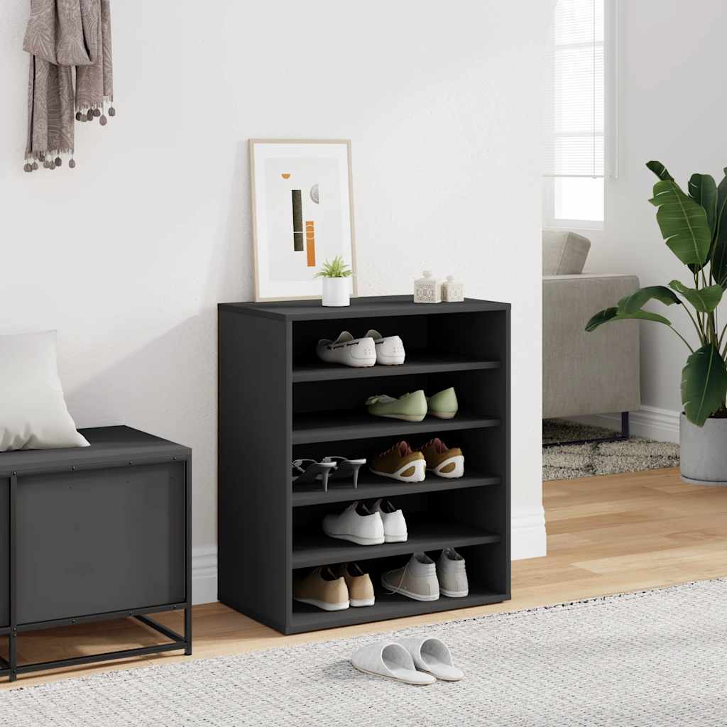 Skoställ Grå 60x35x70 cm