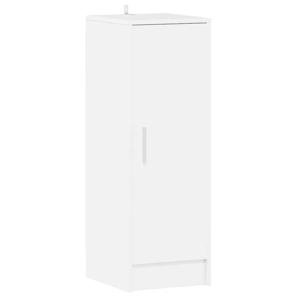 Skoställ Högglans Vit Skoskåp 32x35x92 cm