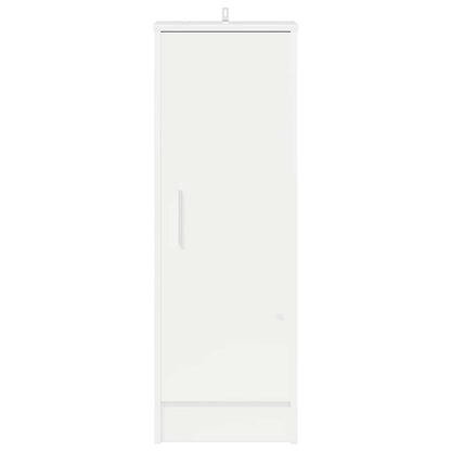 Skoställ Högglans Vit Skoskåp 32x35x92 cm