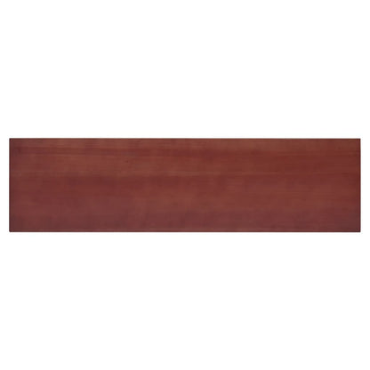 Avlastningsbord Konsollbord Brun 110x30x75 cm massiv mahogny