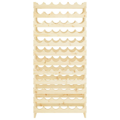 Vinställ 65x29x134 cm massiv furu