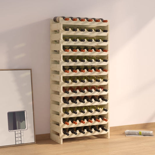 Vinställ 65x29x134 cm massiv furu