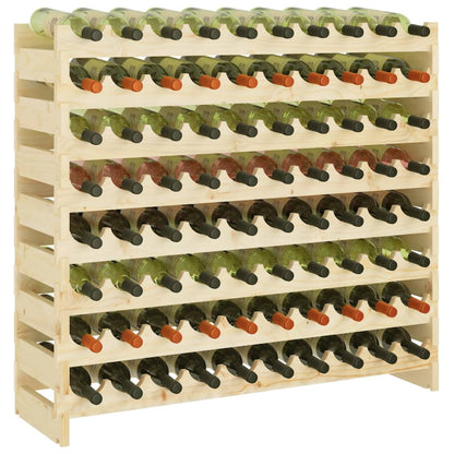 Vinställ 101x29x90 cm massiv furu
