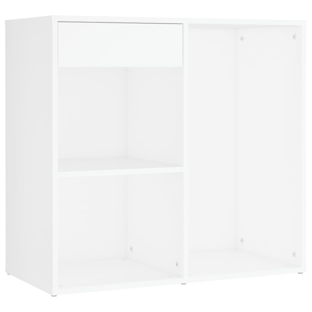 Sminkbord LED med 2 skåp Vit