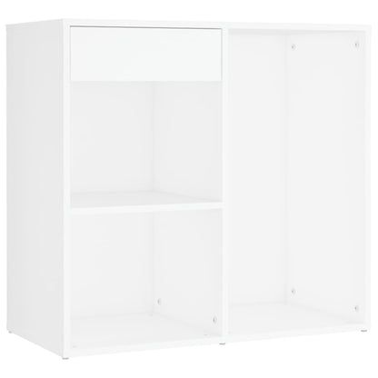 Sminkbord LED med 2 skåp Vit