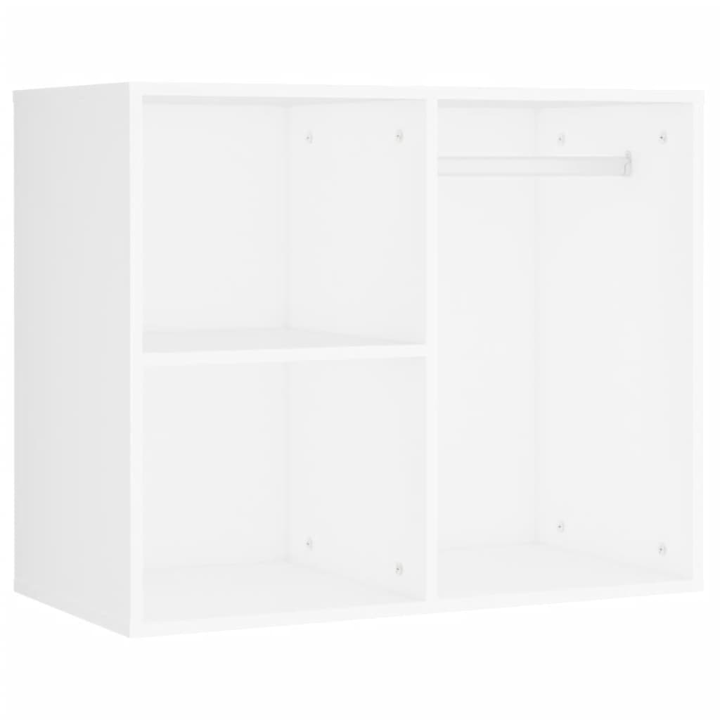 Sminkbord LED med 2 skåp Vit