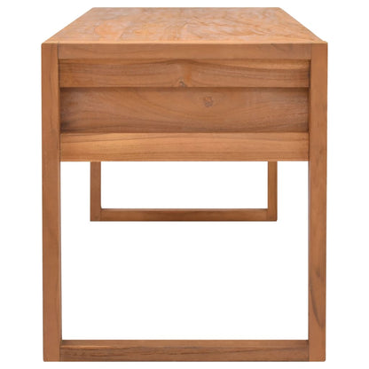 Tv-bänk 120x40x45 cm massiv teak