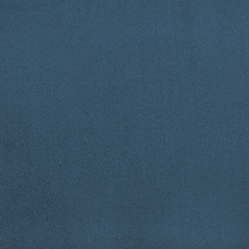 Matstolar 6 st blå sammet