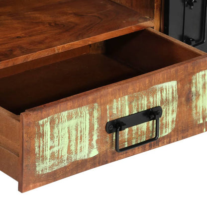 Soffbord Trä 100x50x41 cm massivt återvunnet trä