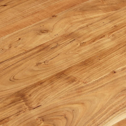 Soffbord Trä 80x80x40 cm massivt akaciaträ