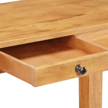Avlastningsbord Konsollbord Trä 100x40x76 cm massivt akaciaträ