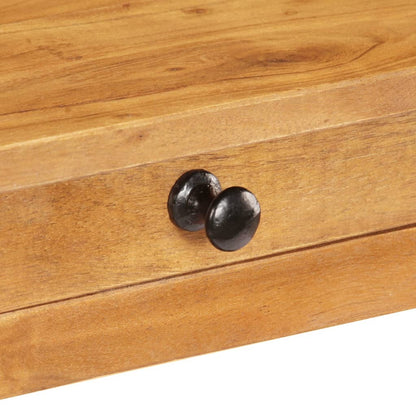 Avlastningsbord Konsollbord Trä 100x40x76 cm massivt akaciaträ