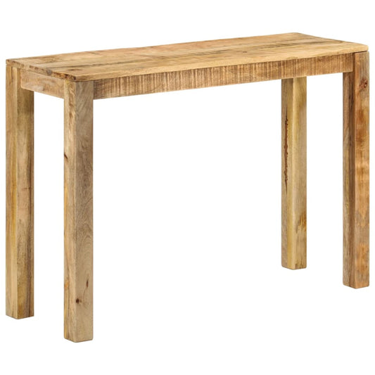 Avlastningsbord Konsollbord Trä 110x35x76 cm grovt mangoträ