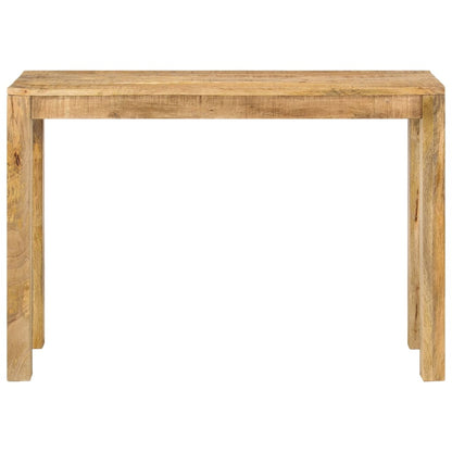 Avlastningsbord Konsollbord Trä 110x35x76 cm grovt mangoträ