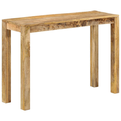 Avlastningsbord Konsollbord Trä 110x35x76 cm grovt mangoträ