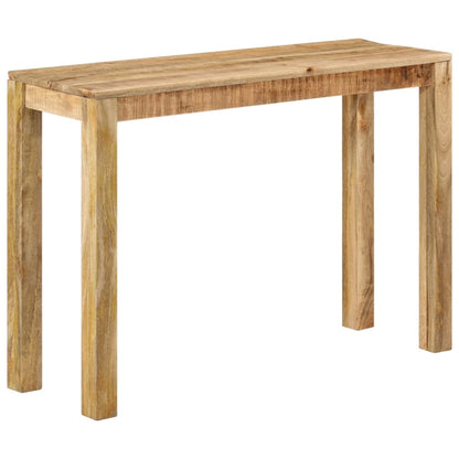 Avlastningsbord Konsollbord Trä 110x35x76 cm grovt mangoträ