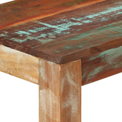 Avlastningsbord Konsollbord Trä 110x35x76 cm massivt återvunnet trä