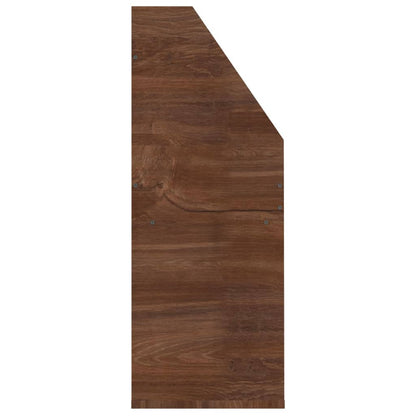 Tidskriftshållare för barn Brun Ek 71x30x78,5 cm