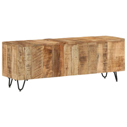 Tv-bänk 110x30x40 cm massivt mangoträ