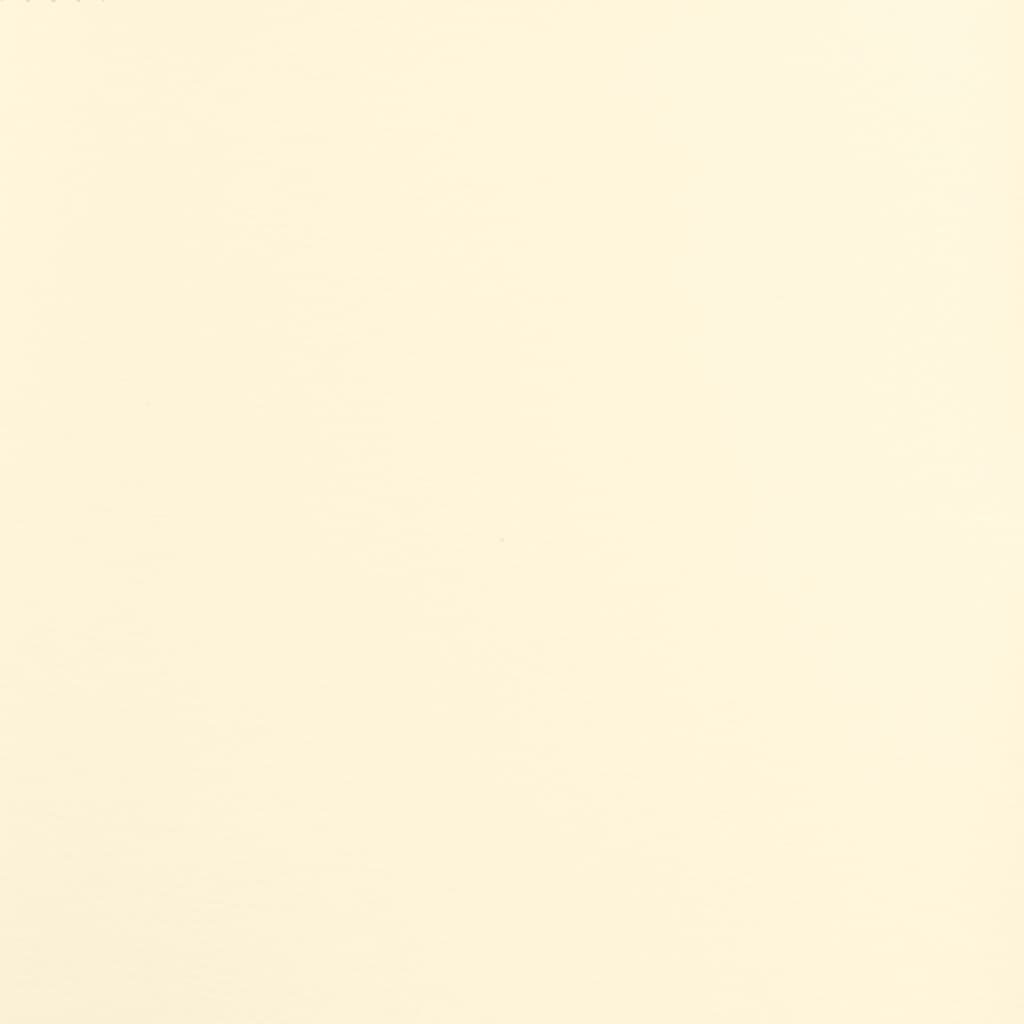 Matstol Gräddvit Snurrbar tyg