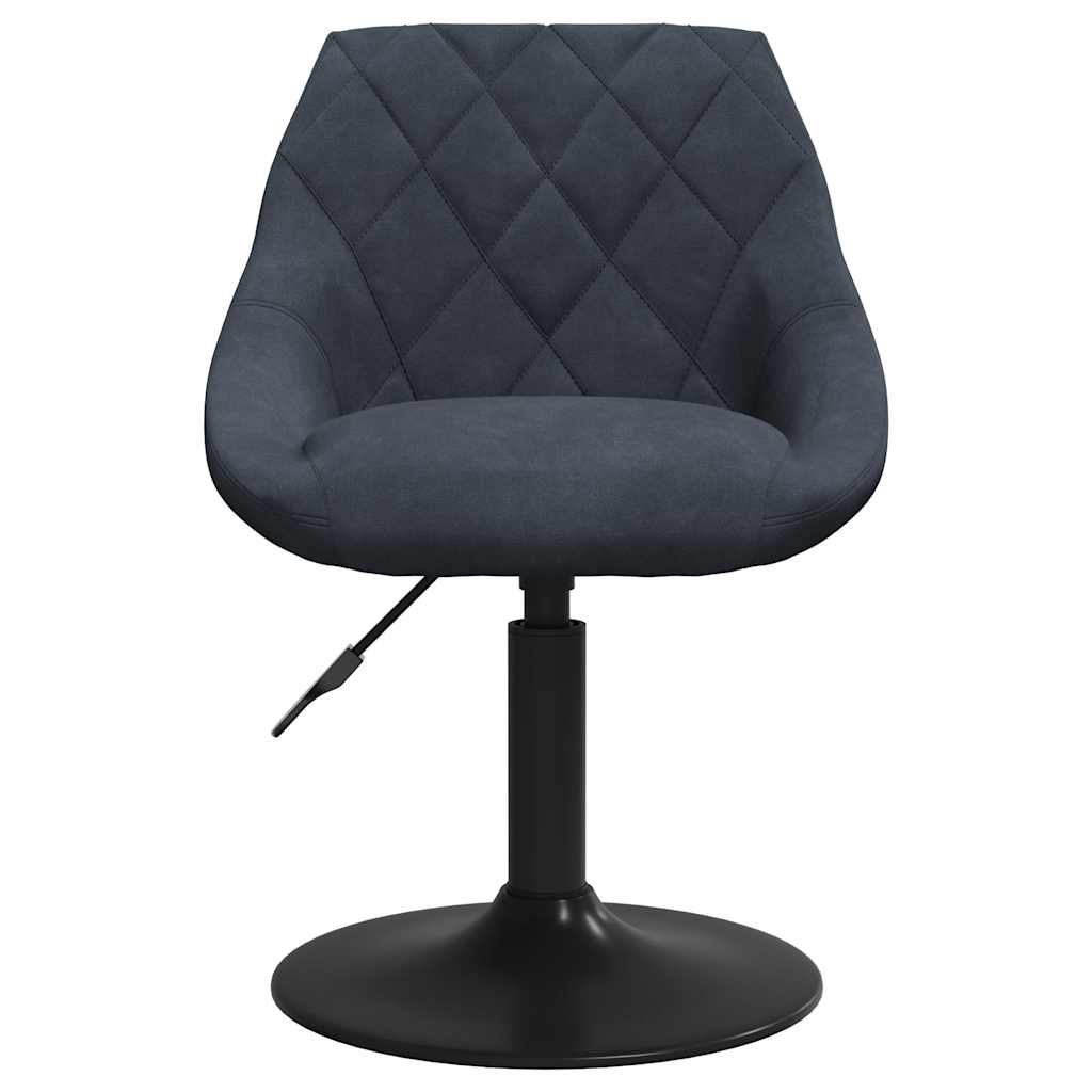 Matstol Mörkgrå sammet