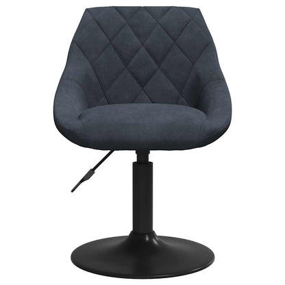 Matstol Mörkgrå sammet