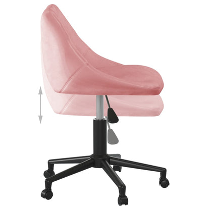 Matstol Rosa Snurrbar sammet