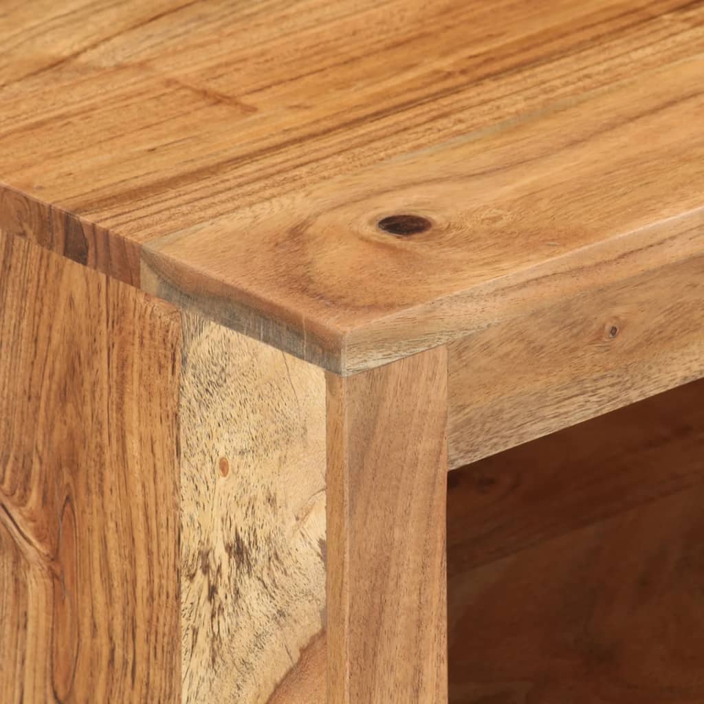 TV-Möbel Trä TV-Bänk 88x30x40 cm massivt akaciaträ