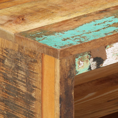 TV-Möbel Trä TV-Bänk 88x30x40 cm massivt återvunnet trä