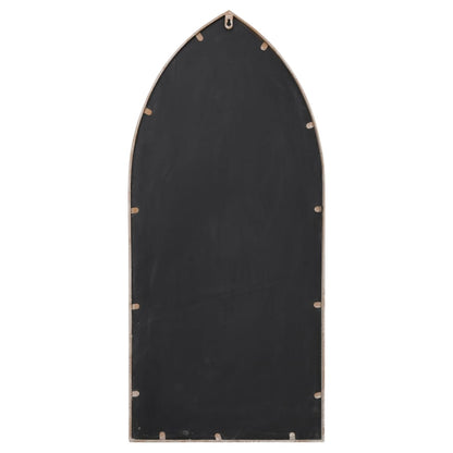 Väggspegel sand 100x45 cm järn