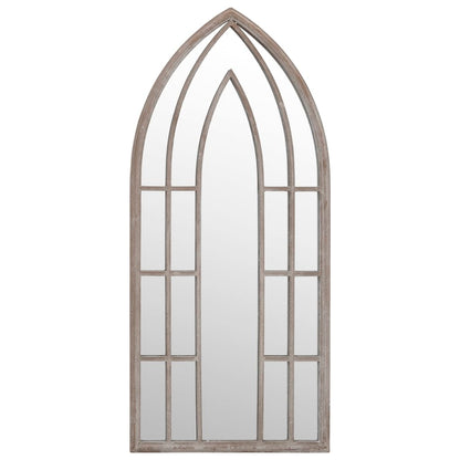 Väggspegel sand 100x45 cm järn