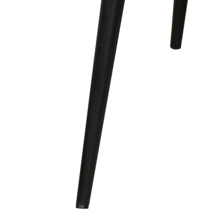 Fåtölj Brun Öronlappsfåtölj kanvas