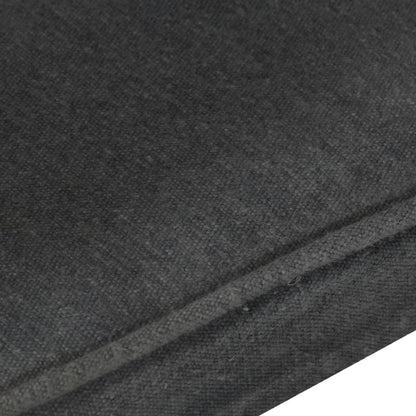 Fåtölj Svart Öronlappsfåtölj kanvas