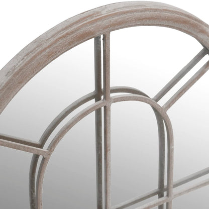 Väggspegel sandfärgad 60x45 cm järn för inomhusbruk