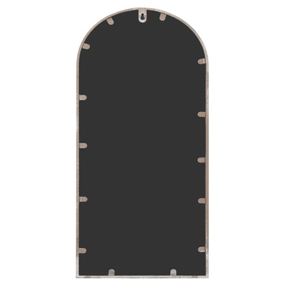 Väggspegel sandfärgad 70x30 cm järn för inomhusbruk