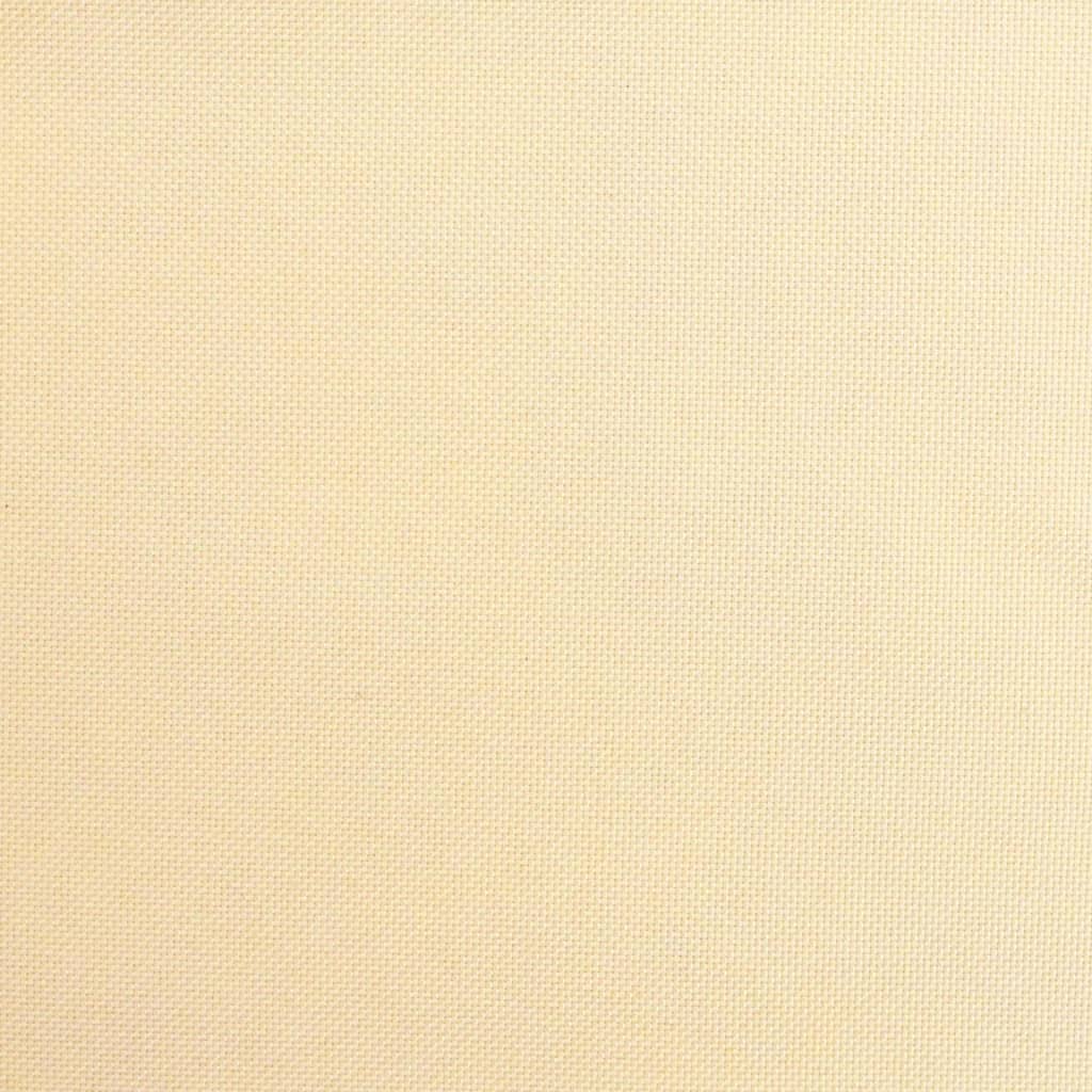 Fåtölj Gräddvit med uppresningshjälp tyg