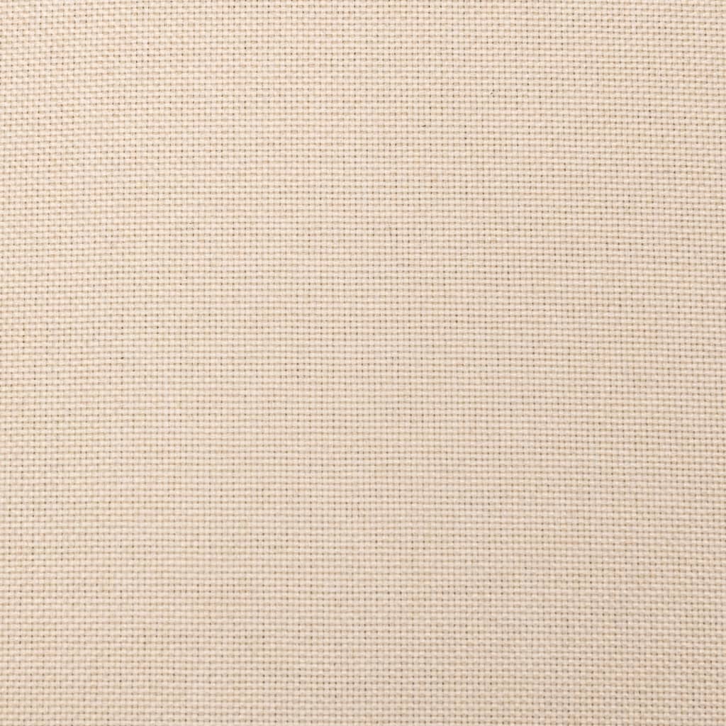 Fåtölj Gräddvit med uppresningshjälp tyg