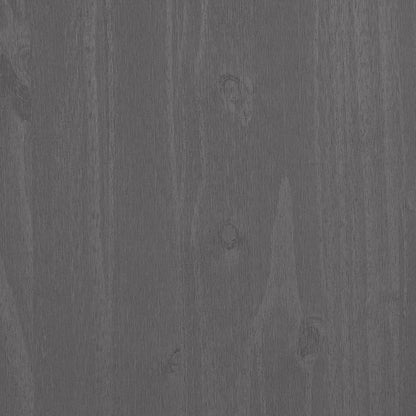 TV-Möbel Grå TV-Bänk HAMAR ljusgrå 106x40x40 cm massiv furu