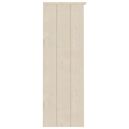 Bokhylla Honungsbrun Överdel till Skåp HAMAR 85x35x100 cm massiv furu