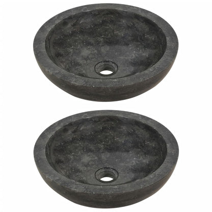 Handfat Badrum Tvättställsskåp Svart marmor massiv teak