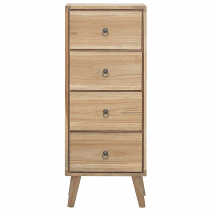 Byrå 40x30x100 cm massiv teak