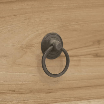 Byrå 56x30x80 cm massiv teak