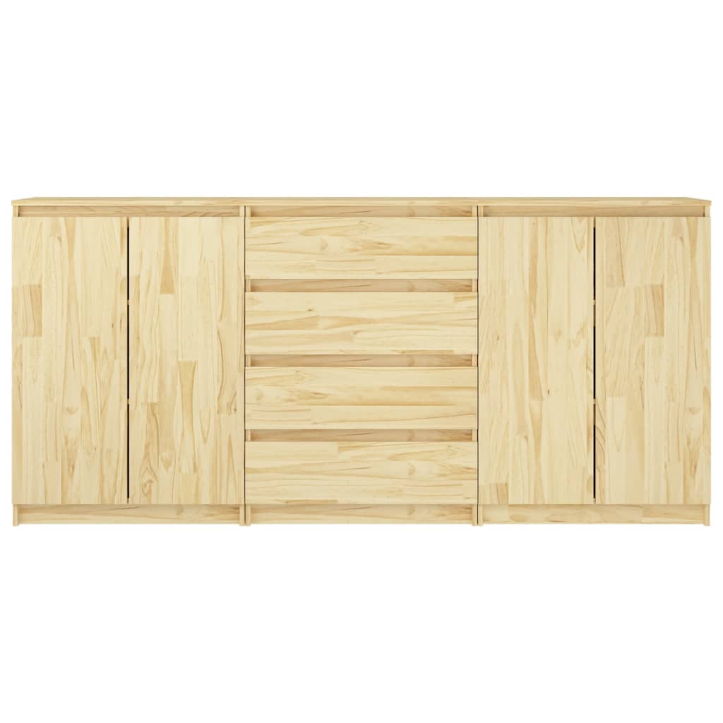 Skänk 3 delar massiv furu